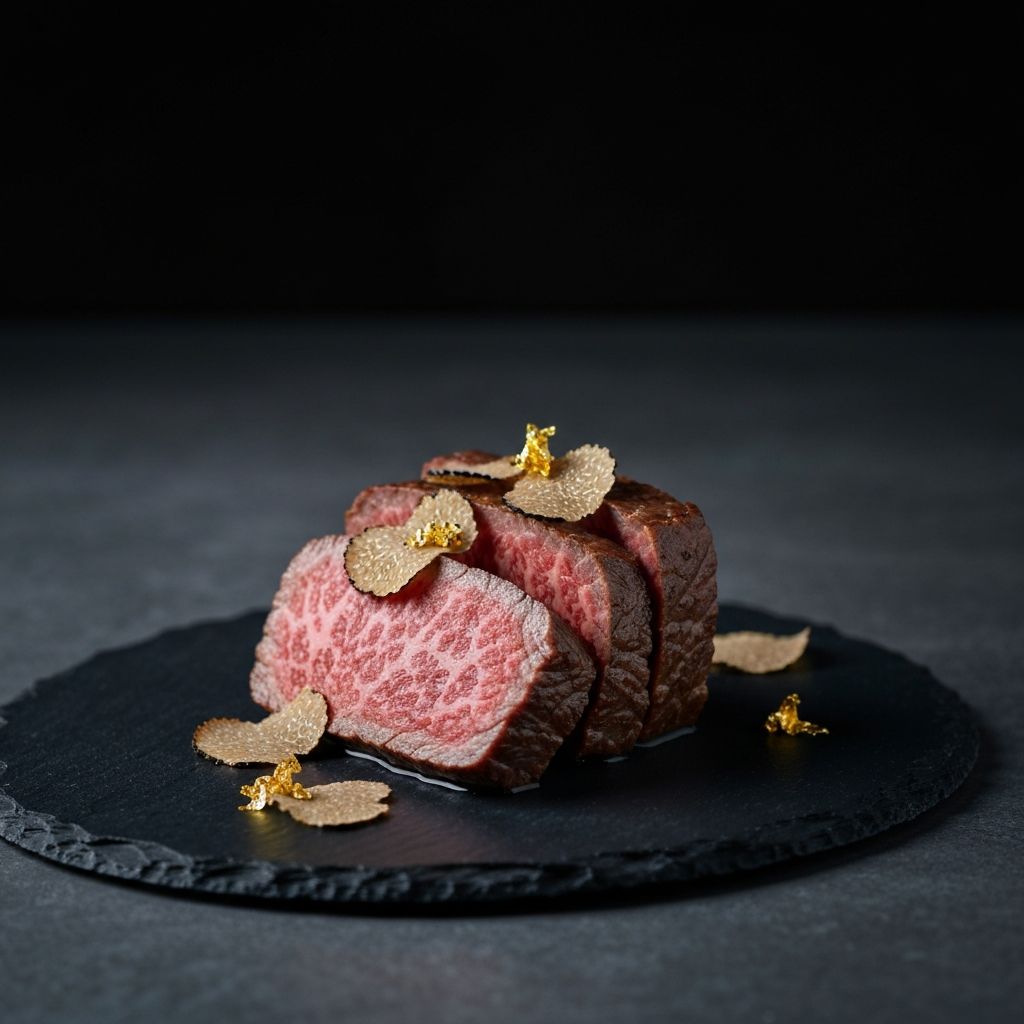 Wagyu beef with truffle
